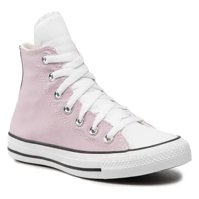 Plátěnky Converse Ctas Hi Himalayan 171365C Fialová