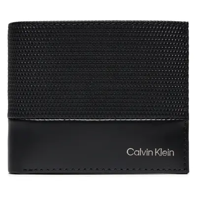 Velká pánská peněženka Calvin Klein Ck Remote Bifold 5Cc W/Coin K50K512423 Černá