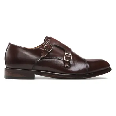 Polobotky Lord Premium Double Monks 5502 Hnědá