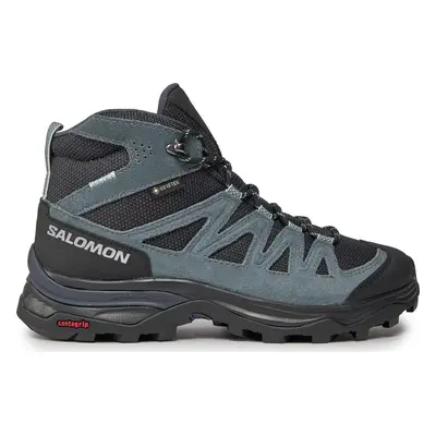 Trekingová obuv Salomon X Ward Leather Mid GORE-TEX L47182000 Modrá