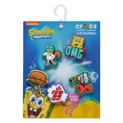 Ozdoba na obuv Crocs Jibbitz Spongebob 5pck 10010012 Barevná