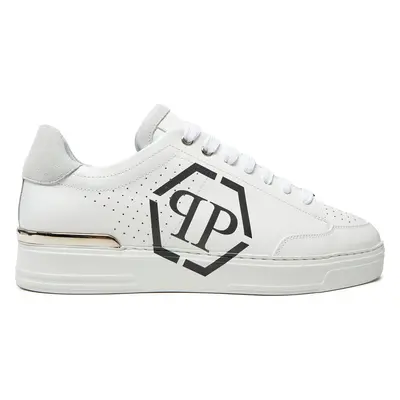 Sneakersy PHILIPP PLEIN FADS MSC3981 PLE005N Bílá