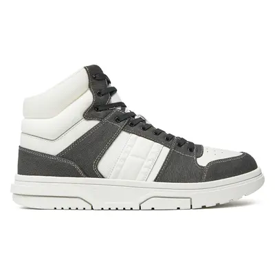 Sneakersy Tommy Jeans The Brooklyn Mid Top EM0EM01430 Černá