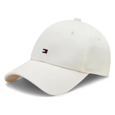 Kšiltovka Tommy Hilfiger Essential Flag Cap AW0AW16360 Bílá