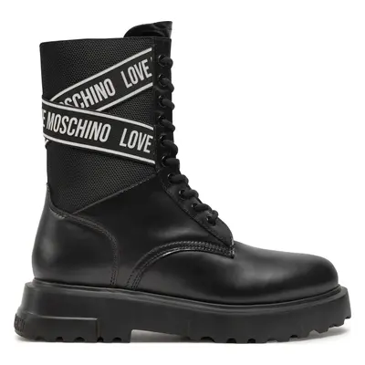 Polokozačky LOVE MOSCHINO JA24094G1LIA700A Černá