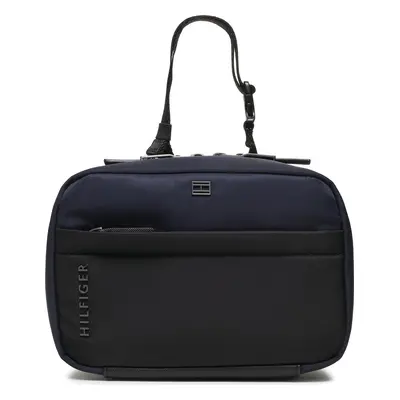 Kosmetický kufřík Tommy Hilfiger Th City Commuter Washbag AM0AM10624 Tmavomodrá