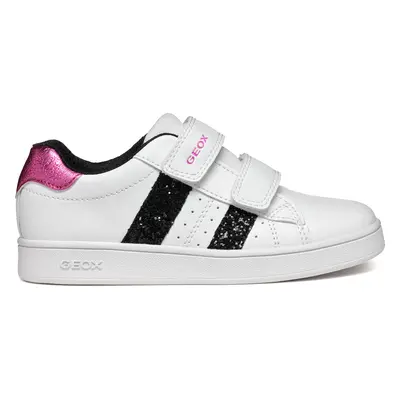 Sneakersy Geox J Eclyper Girl J45LRA 000BC C0404 M Bílá