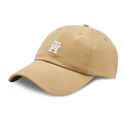 Kšiltovka Tommy Hilfiger Utility Soft Cap AW0AW16363 Hnědá