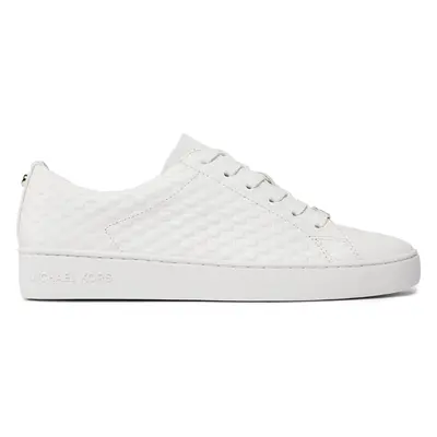 Sneakersy MICHAEL Michael Kors Keaton Lace Up 43R4KTFS1L Bílá