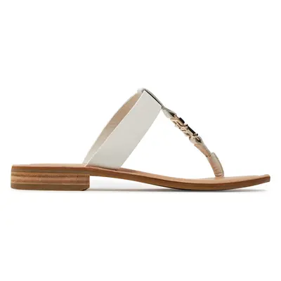 Žabky Tommy Hilfiger Th Elevated Sandal FW0FW07174 Bílá