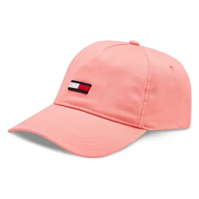 Kšiltovka Tommy Jeans Tjw Elongated Flag Cap AW0AW15842 Růžová