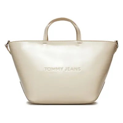 Kabelka Tommy Jeans Tjw Ess Must Mini Tote Seasonal AW0AW16268 Écru