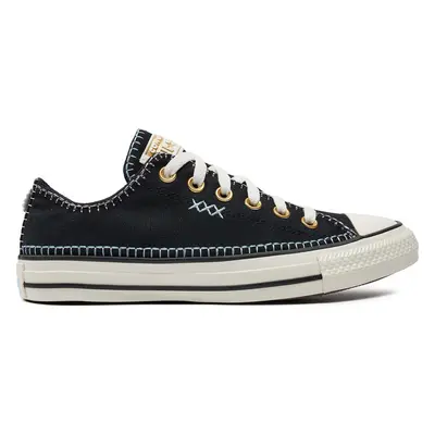 Plátěnky Converse Chuck Taylor All Star Crafted Stitching A07546C Černá