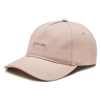 Kšiltovka Calvin Klein Calvin Lettering Canvas Cap K60K612764 Šedá