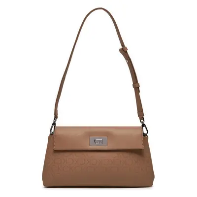 Kabelka Calvin Klein Ck Push Shoulder Bag K60K612143 Hnědá