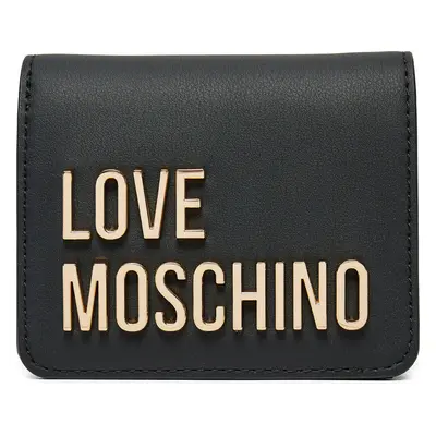 Malá dámská peněženka LOVE MOSCHINO JC5612PP1LKD0000 Černá