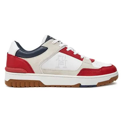 Sneakersy Tommy Hilfiger Th Basket Street Block FM0FM05117 Barevná