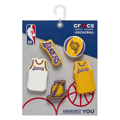 Ozdoba na obuv Crocs Jibbitz Nba Los Angeles Lakers 5pck 10011275 Barevná