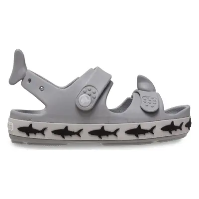 Sandály Crocs Crocband Cruiser Shark Sandal T 210031 Šedá