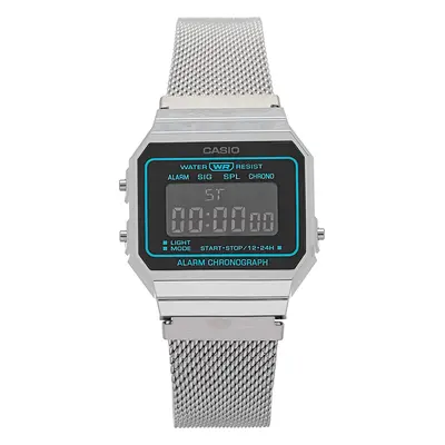 Hodinky Casio A700WEMS-1BEF Stříbrná