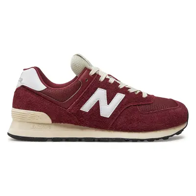 Sneakersy New Balance U574RBK Bordó