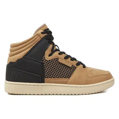 Sneakersy Guess Sava Mid FMTSAM FAB12 Hnědá