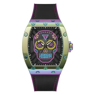 Hodinky Guess Day of The Dead Santa Muerte GW0506G2 Černá