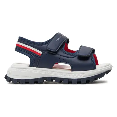 Sandály Tommy Hilfiger T3B2-33430-1591 M Modrá