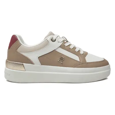 Sneakersy Tommy Hilfiger Lux Hardware Court Sneaker FW0FW07997 Khaki