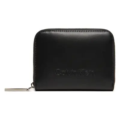 Dámská peněženka Calvin Klein Embossed Logo K60K612437 Černá