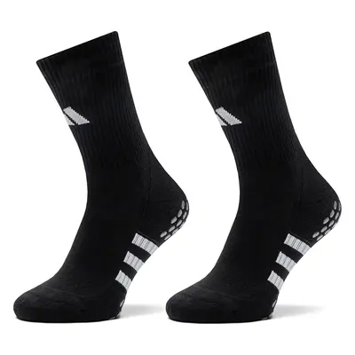 Sada 3 párů vysokých ponožek unisex adidas Performance Cushioned IP2645 Černá