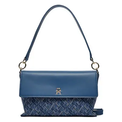 Kabelka Tommy Hilfiger Distinct Shoulder Bag Mono AW0AW16794 Modrá