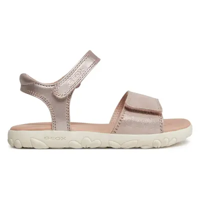 Sandály Geox J Sandal Haiti Girl J028ZA 0MANF C8172 M Růžová