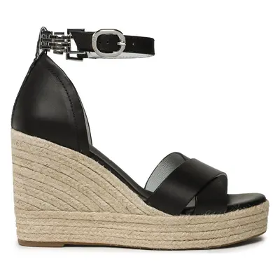 Espadrilky Nero Giardini E307644D Černá