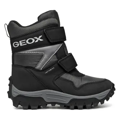 Sněhule Geox J Himalaya Boy B Abx J46FRE 0FU50 C9211 D Šedá