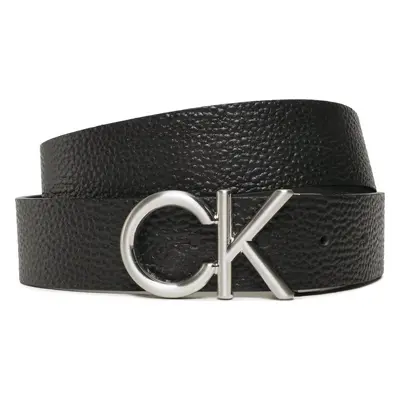 Pánský pásek Calvin Klein Adj Ck Metal Bombe 35Mm K50K509956 Černá