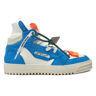 Sneakersy Off-White OMIA065S22LEA0040140 Modrá