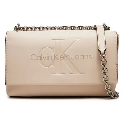 Kabelka Calvin Klein Sculpted K60K612221 Écru