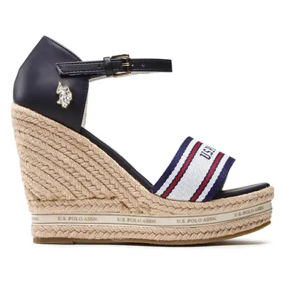 Espadrilky U.S. Polo Assn. Aylin AYLIN009 Modrá