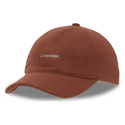 Kšiltovka Calvin Klein K60K612364 Hnědá