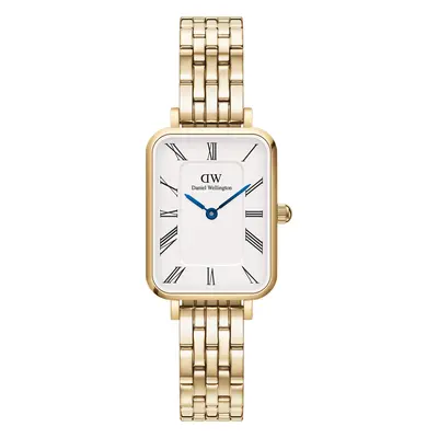 Hodinky Daniel Wellington Quadro Roman Numerals 5-Link DW00100688 Zlatá