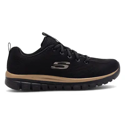 Sneakersy Skechers GRACEFUL 12615 BKRG Černá