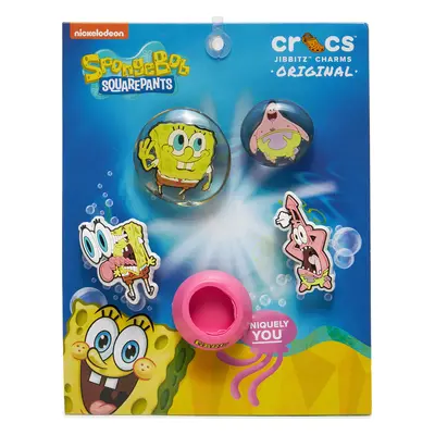 Ozdoba na obuv Crocs Jibbitz Spongebob Bubble 5 Pck Barevná