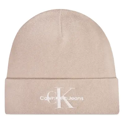 Čepice Calvin Klein Mono Logo Embro K60K612668 Béžová