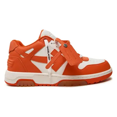 Sneakersy Off-White OMIA189S22LEA0010120 Oranžová