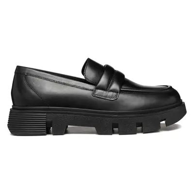 Loafersy Geox D Vilde D46UAC 00043 C9999 Černá