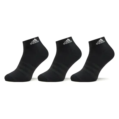 Nízké ponožky Unisex adidas Cushioned Sportswear Ankle Socks 3 Pairs IC1277 Černá