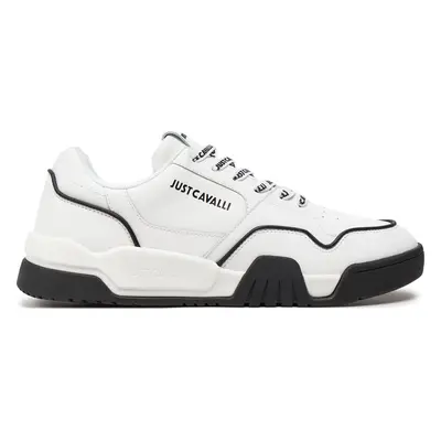 Sneakersy Just Cavalli 76QA3SA5 Bílá