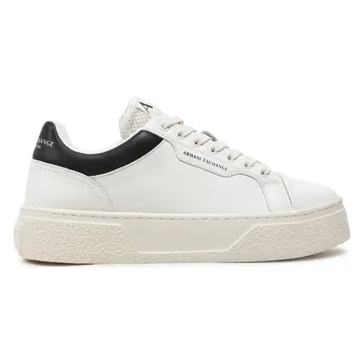 Sneakersy Armani Exchange XUX236 XV906 N480 Bílá