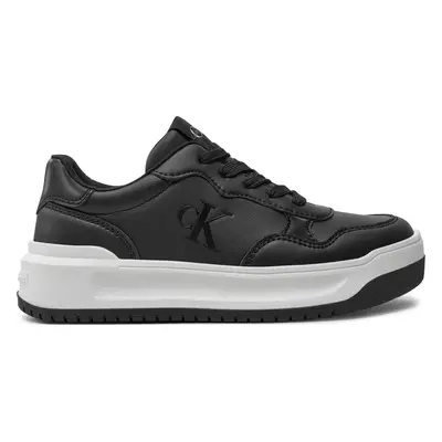 Sneakersy Calvin Klein Jeans Low Cut Lace-Up Sneaker V3A9-80980-1355 M Černá